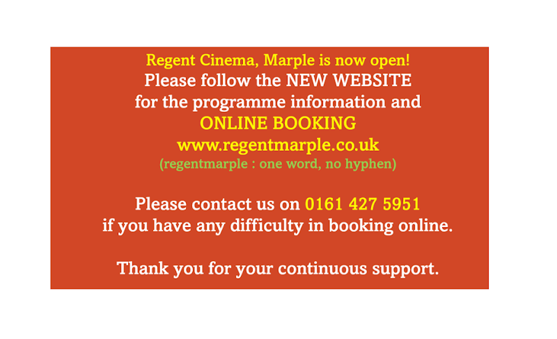 Marple Regent Cinema - Marple, Stockport — Today's Showtimes & Tickets ...